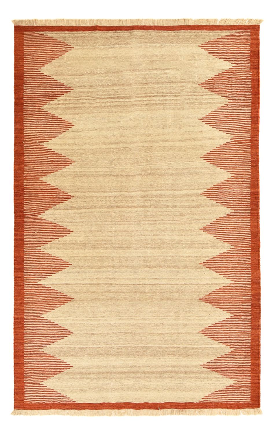 Kelim Rug - Trendy - 242 x 155 cm - beige