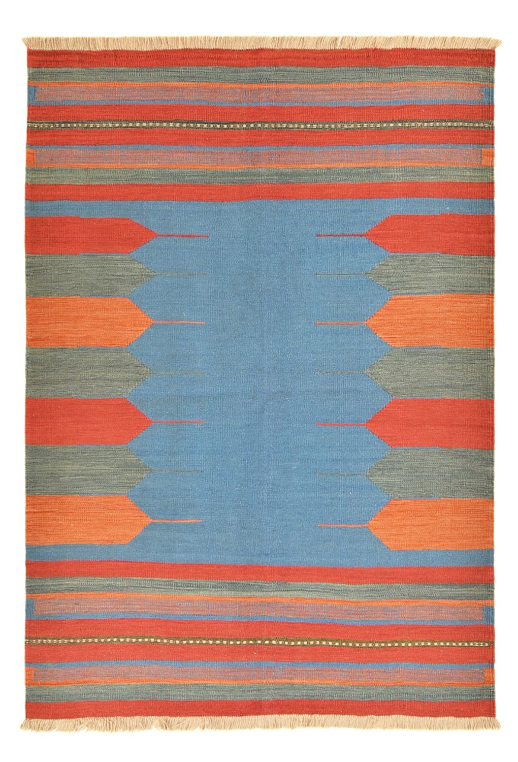 Kelim Rug - Trendy - 200 x 145 cm - multicolored