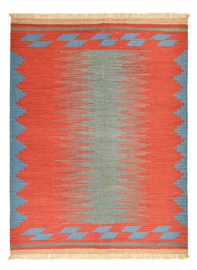 Modern Kilim Rug 146x189cm - Wool Rug