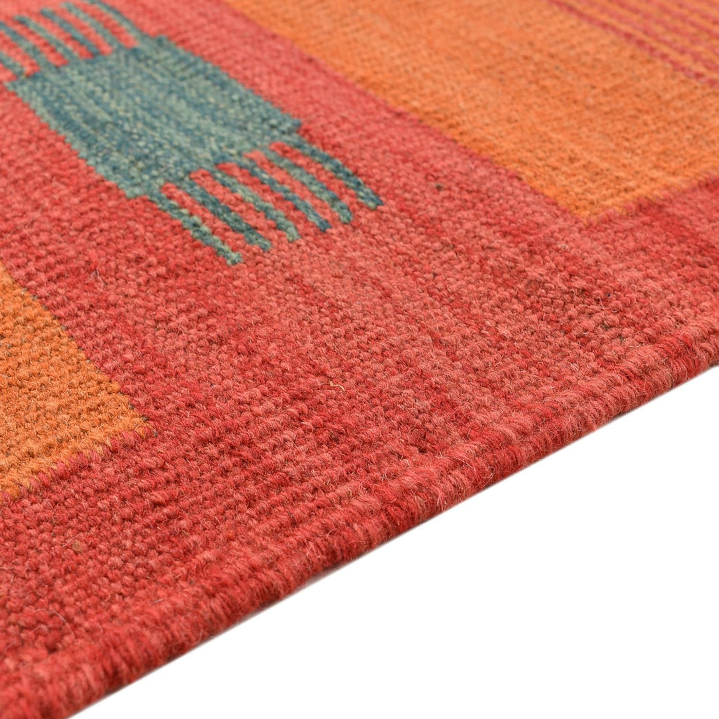 Modern Kilim Rug 203x155cm - Wool Rug