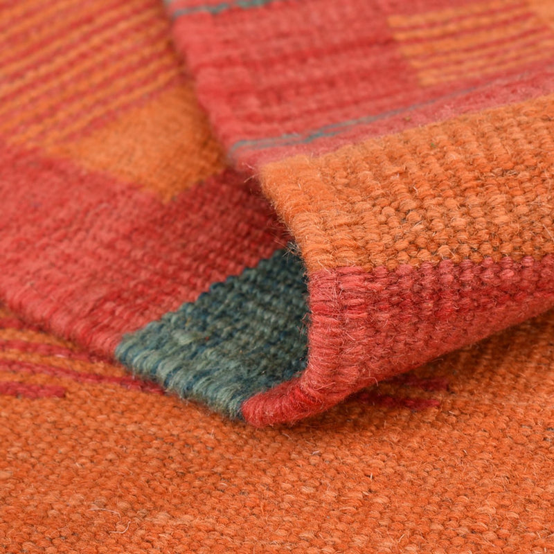 Kelim Rug - Trendy - 203 x 155 cm - multicolored