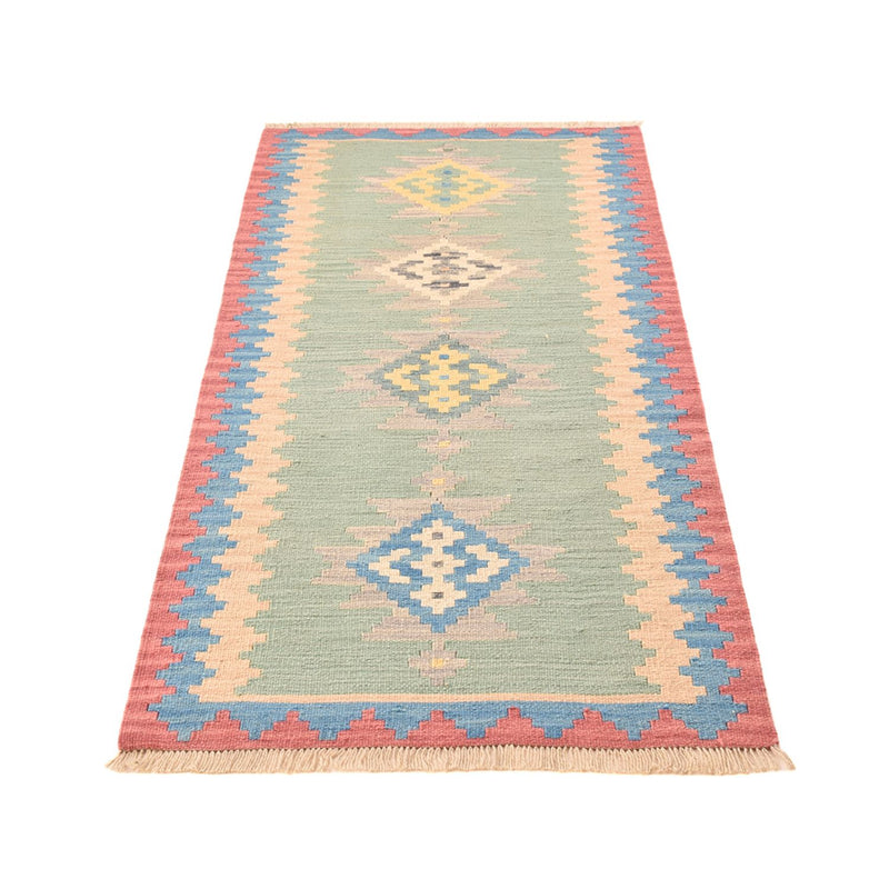 Runner Kelim Rug - Oriental - 204 x 84 cm - multicolored
