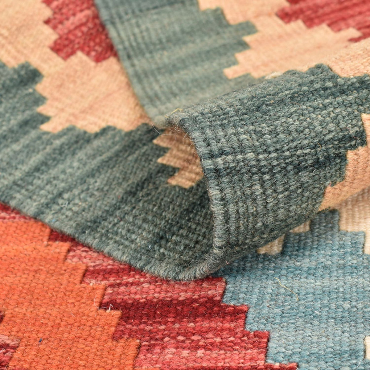 Runner Kelim Rug - Oriental - 213 x 84 cm - multicolored