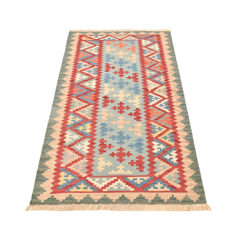Runner Kelim Rug - Oriental - 194 x 84 cm - multicolored