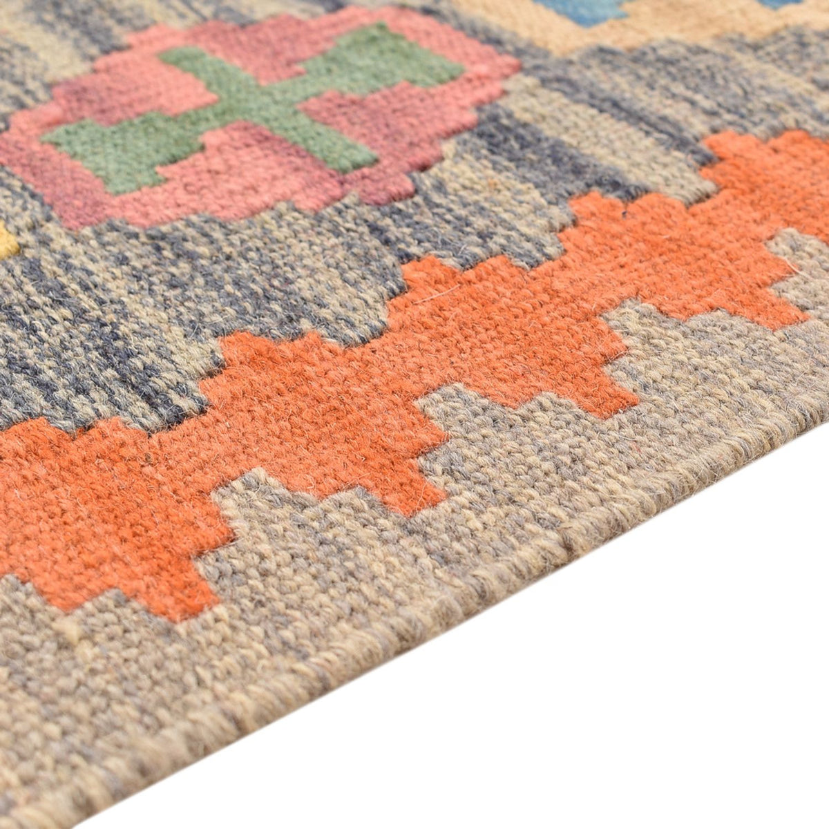 Runner Kelim Rug - Oriental - 237 x 84 cm - multicolored