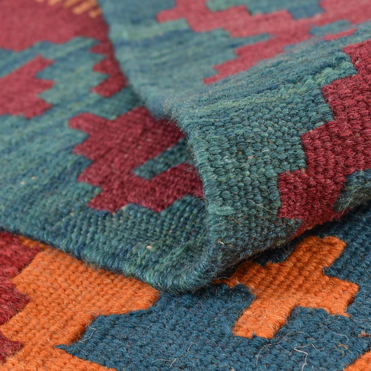 Kelim Rug - Oriental - 195 x 156 cm - multicolored