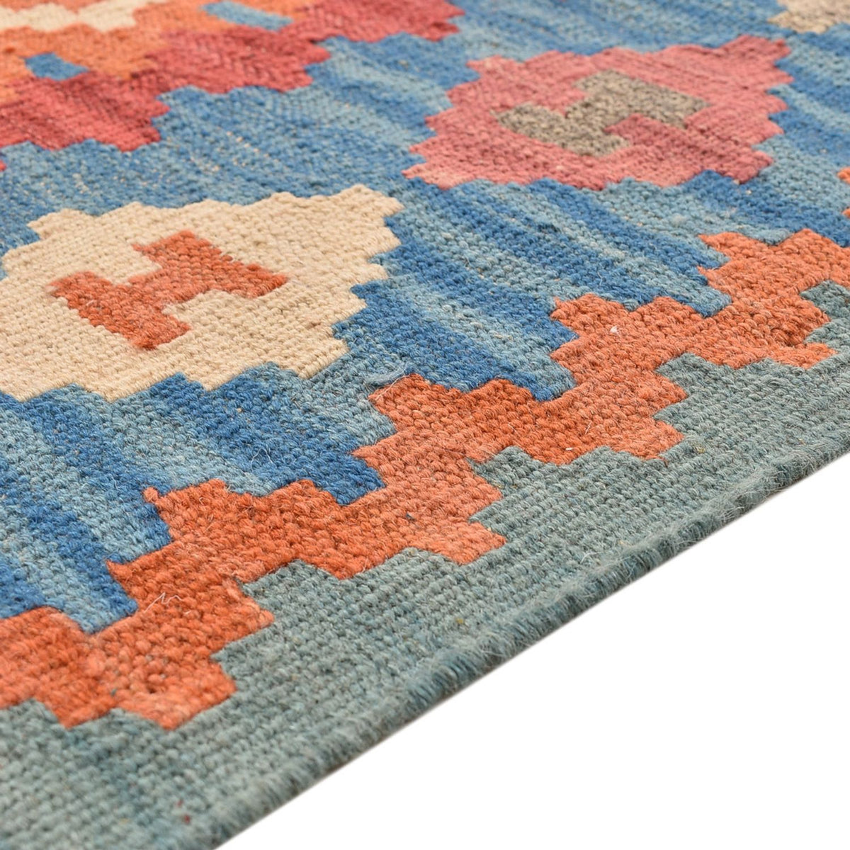 Kelim Rug - Oriental - 203 x 157 cm - multicolored