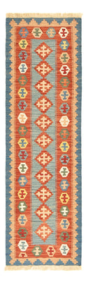 Runner Kelim Rug - Oriental - 198 x 61 cm - multicolored