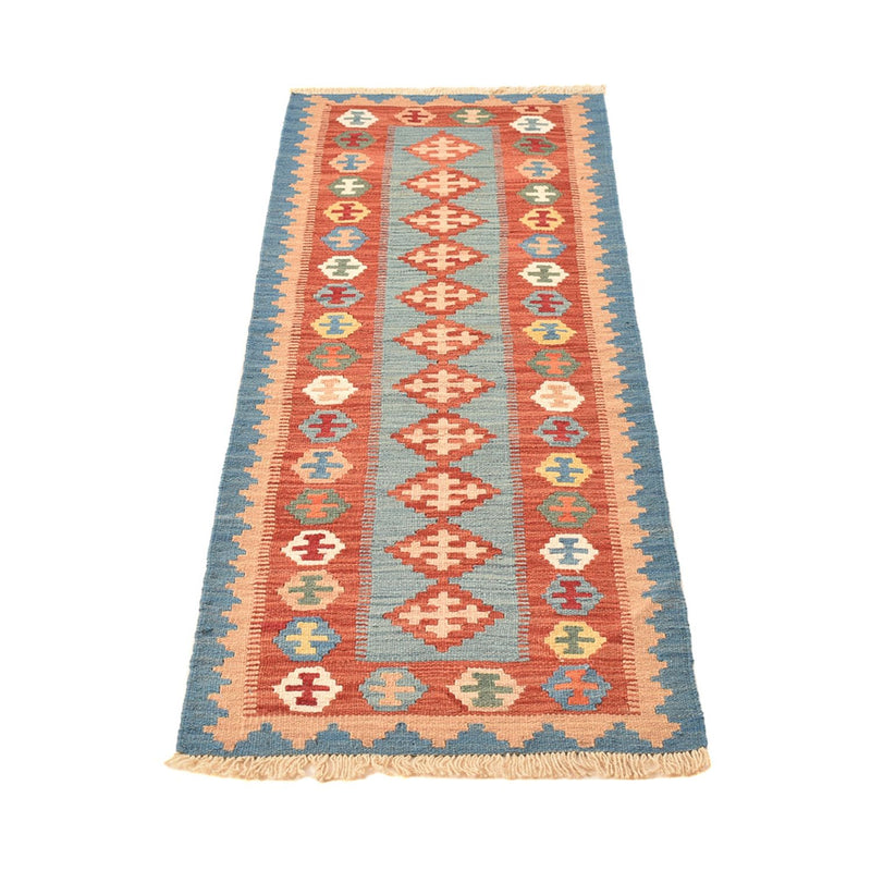 Runner Kelim Rug - Oriental - 198 x 61 cm - multicolored