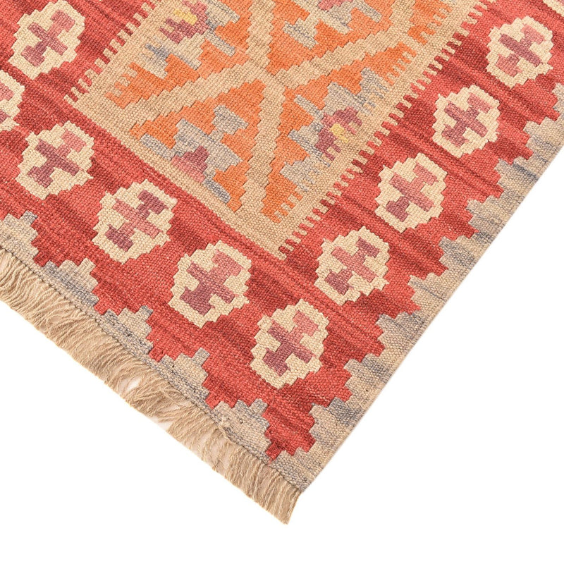 Runner Kelim Rug - Oriental - 198 x 63 cm - multicolored