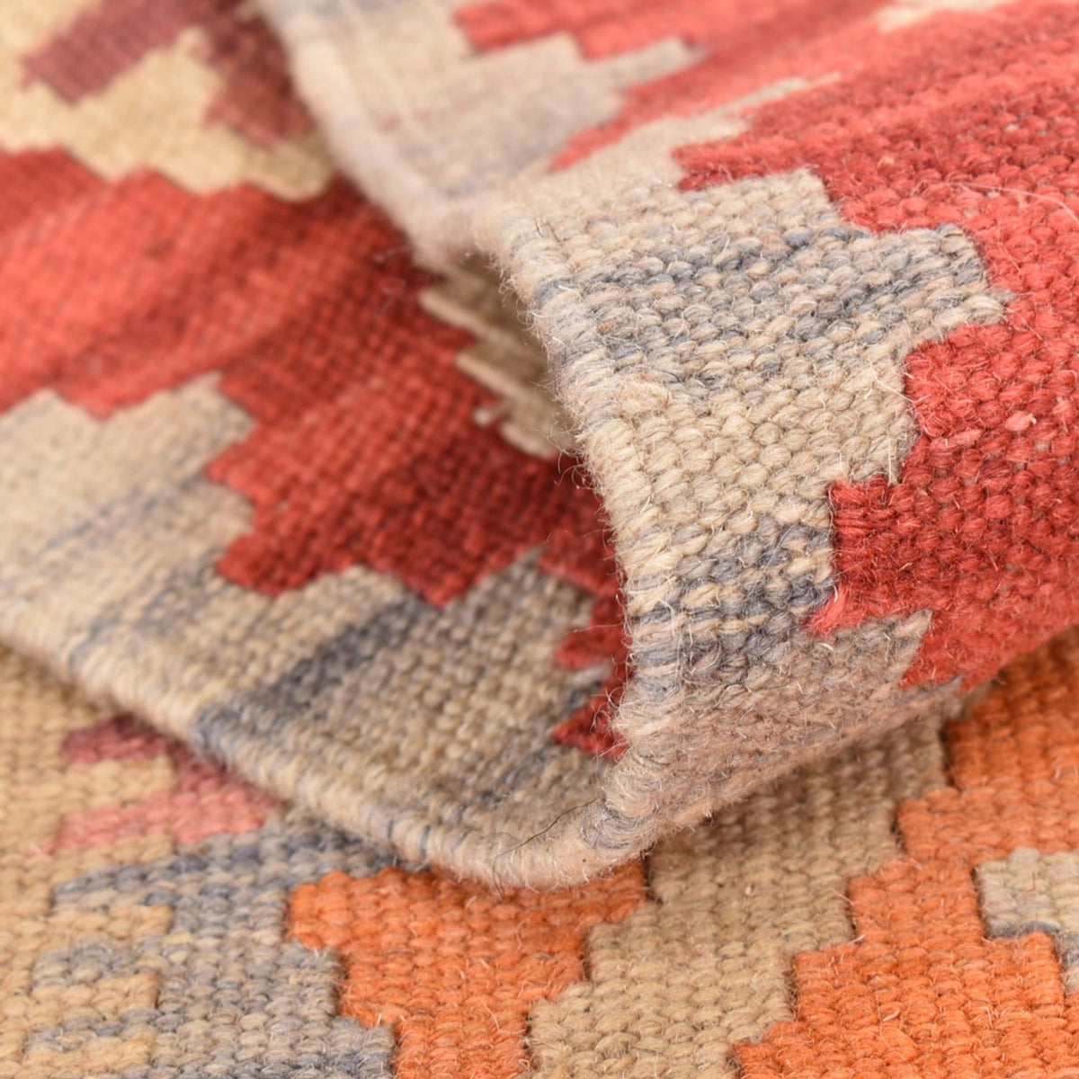 Runner Kelim Rug - Oriental - 198 x 63 cm - multicolored