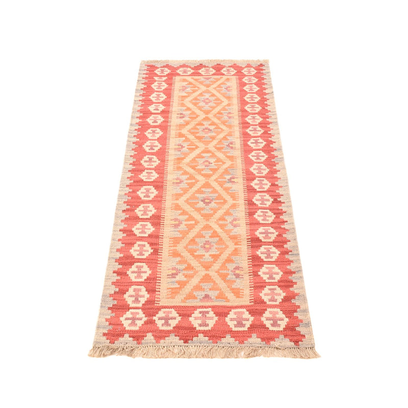 Runner Kelim Rug - Oriental - 198 x 63 cm - multicolored
