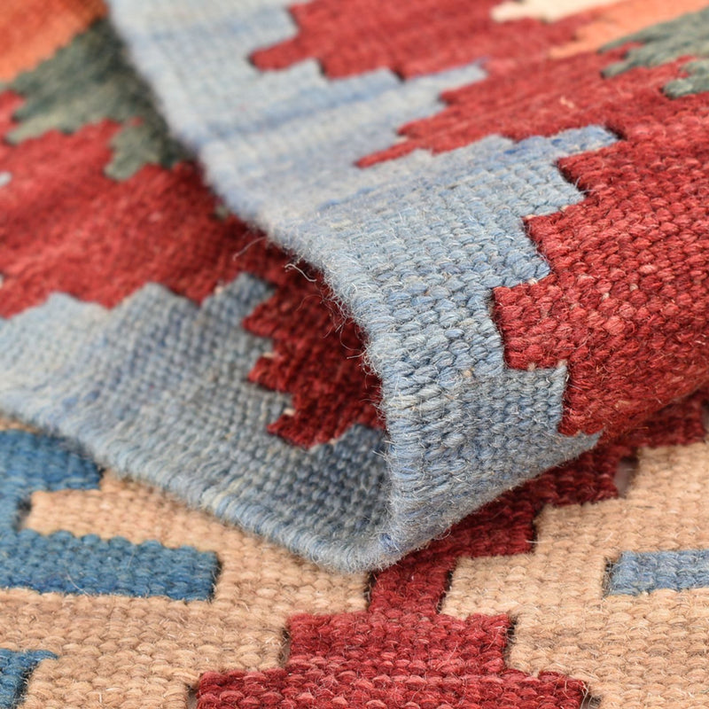 Runner Kelim Rug - Oriental - 199 x 68 cm - multicolored