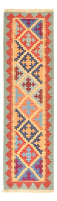 Runner Kelim Rug - Oriental - 196 x 58 cm - multicolored