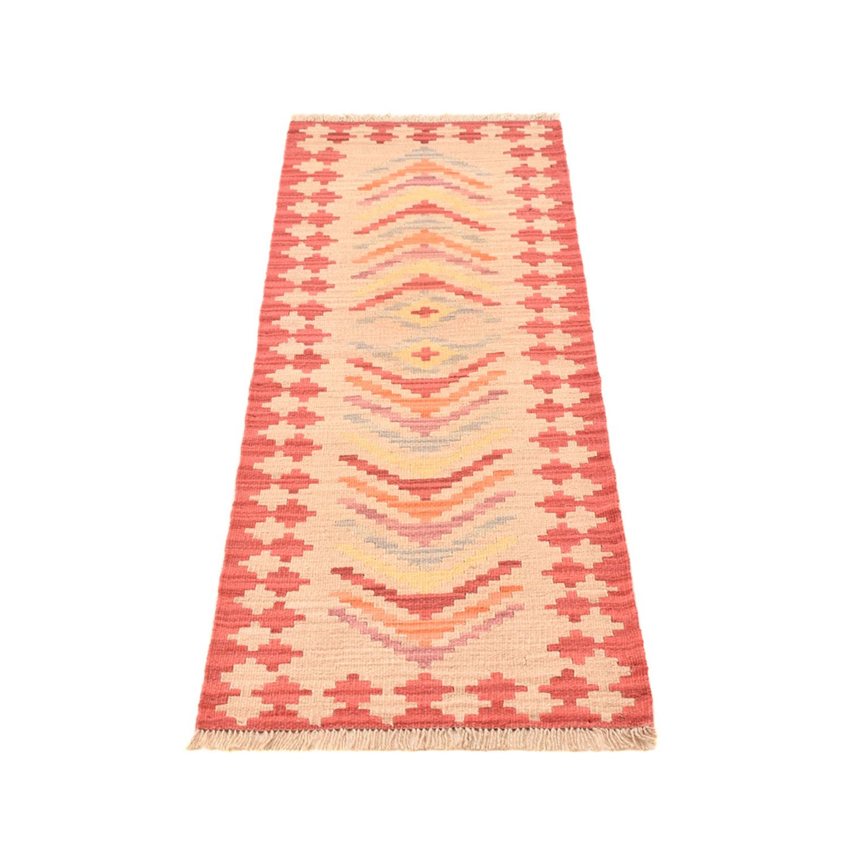 Runner Kelim Rug - Oriental - 192 x 57 cm - multicolored