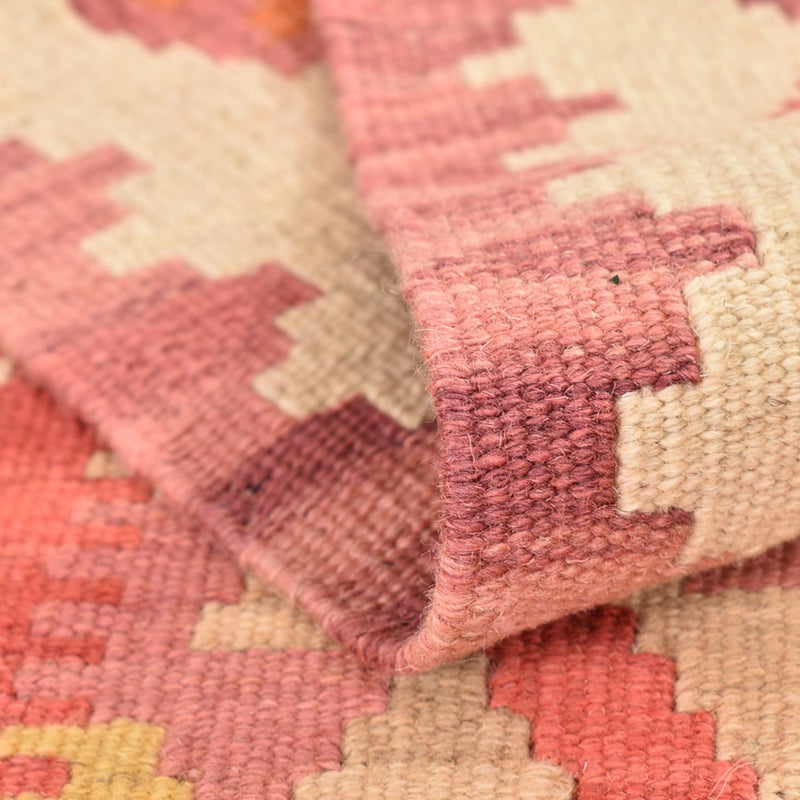 Runner Kelim Rug - Oriental - 201 x 60 cm - multicolored