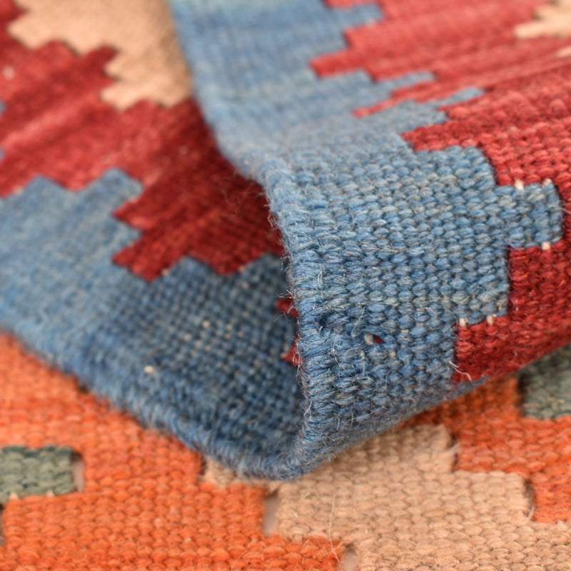 Runner Kelim Rug - Oriental - 200 x 63 cm - multicolored