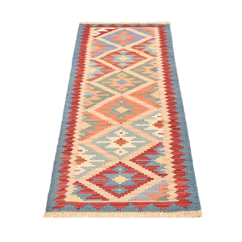 Runner Kelim Rug - Oriental - 200 x 63 cm - multicolored
