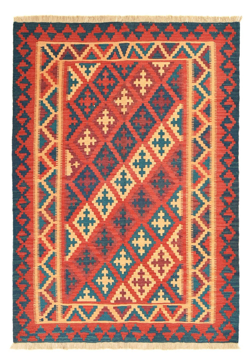 Kelim Rug - Oriental - 209 x 156 cm - multicolored