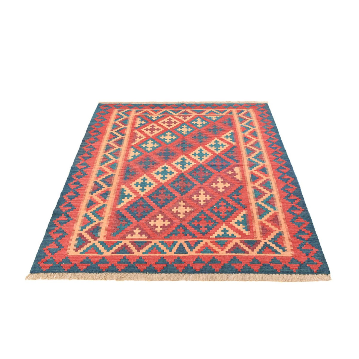Kelim Rug - Oriental - 209 x 156 cm - multicolored