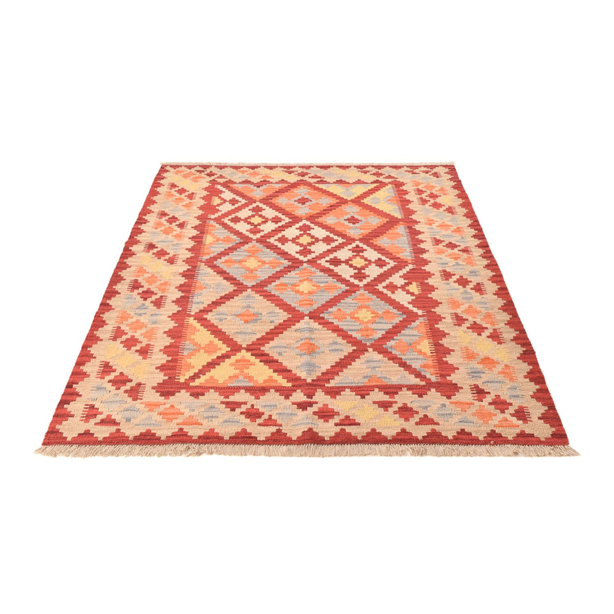 Kelim Rug - Oriental - 205 x 156 cm - multicolored