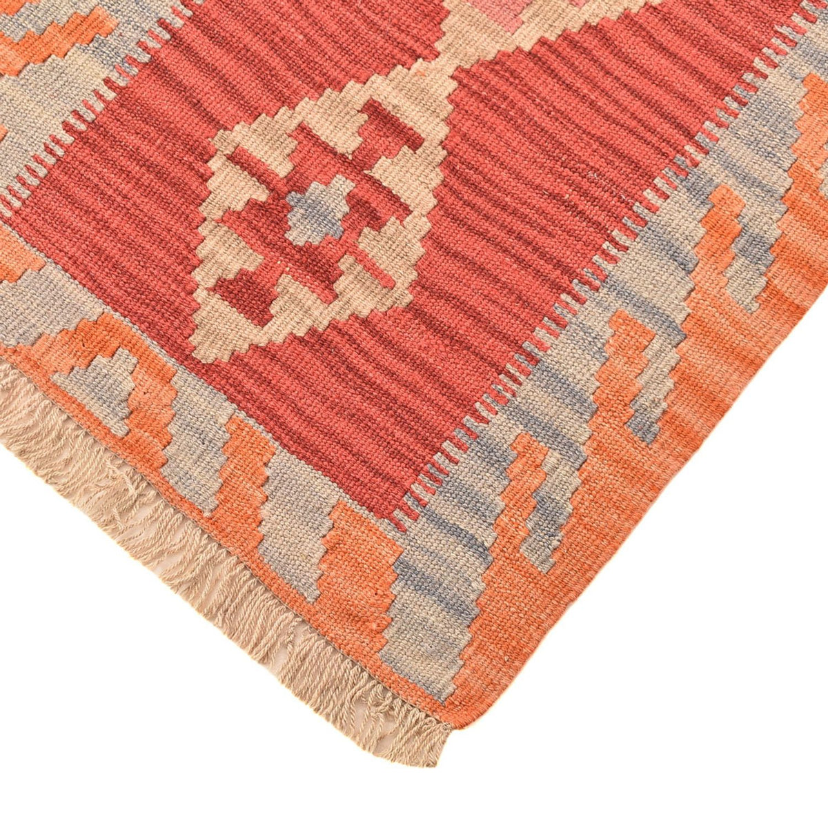 Runner Kelim Rug - Oriental - 198 x 59 cm - multicolored