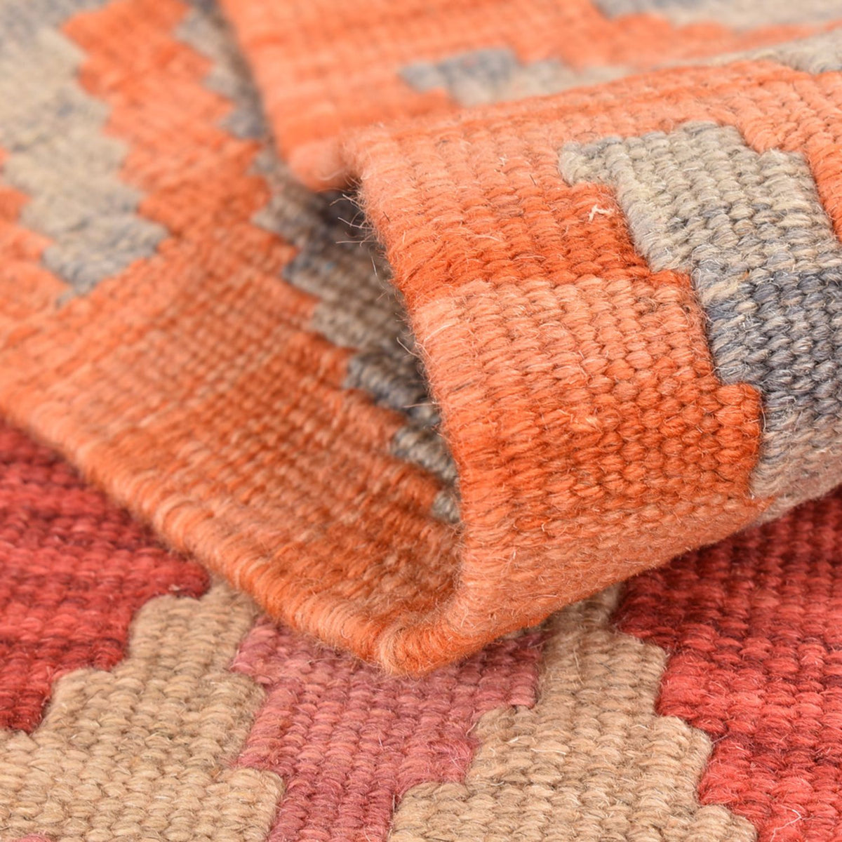 Runner Kelim Rug - Oriental - 198 x 59 cm - multicolored