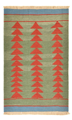 Kelim Rug - Trendy - 150 x 98 cm - multicolored