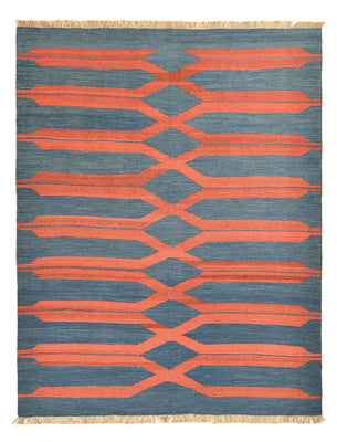 Kelim Rug - Trendy - 204 x 159 cm - multicolored
