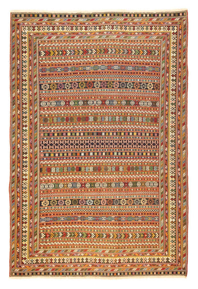Afshar Sirjan Rug 194x287cm - Persian Rugs