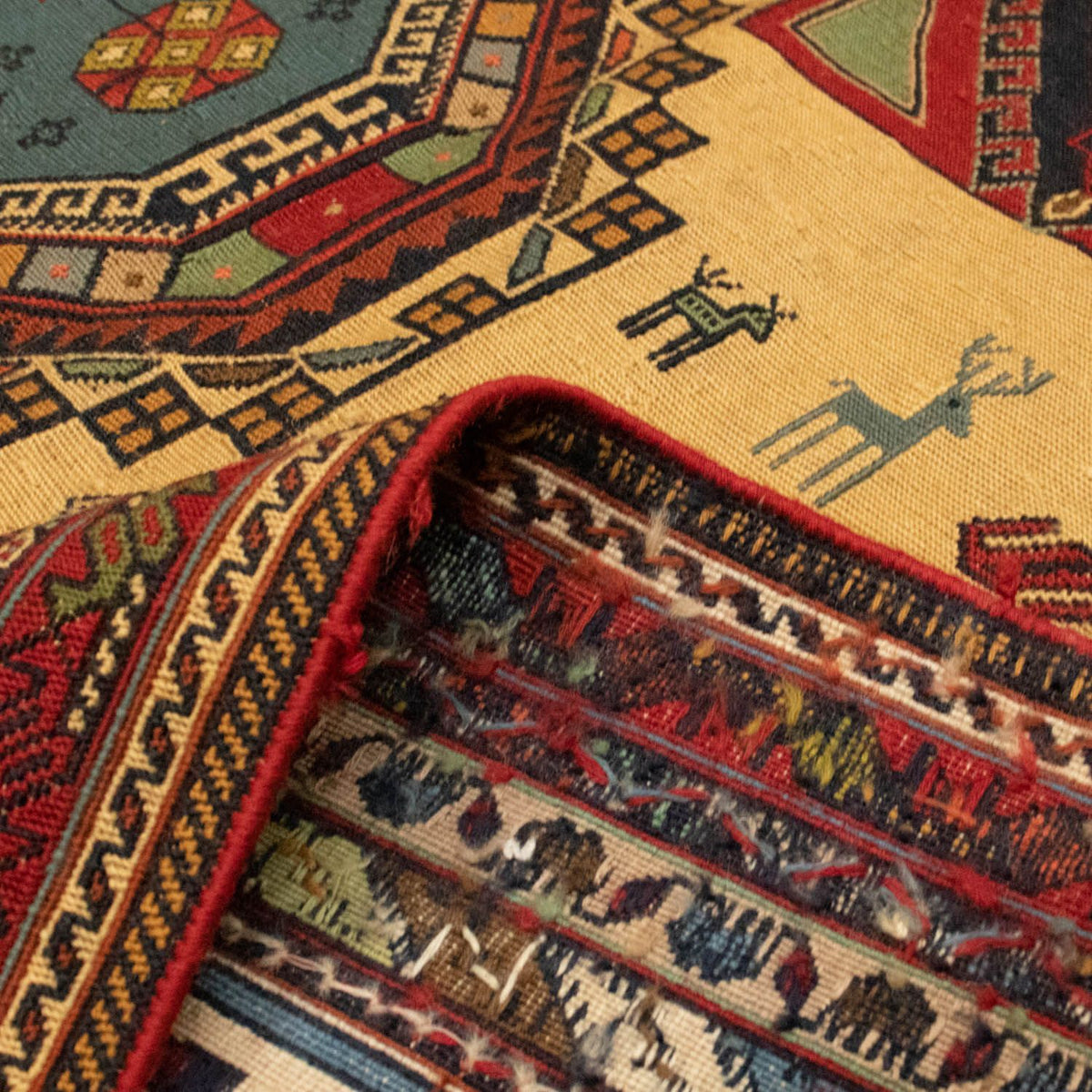 Perser Rug - Nomadic - 298 x 200 cm - gold