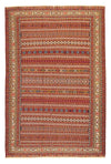Afshar Sirjan Rug 196x293cm - Persian Rugs - Rectangle / Multicolored / 196 x 293 cm Rectangle