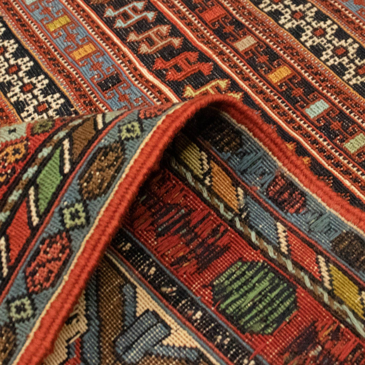 Perser Rug - Nomadic - 278 x 194 cm - multicolored