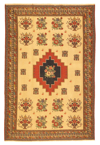 Afshar Sirjan Rug 202x298cm - Persian Rugs