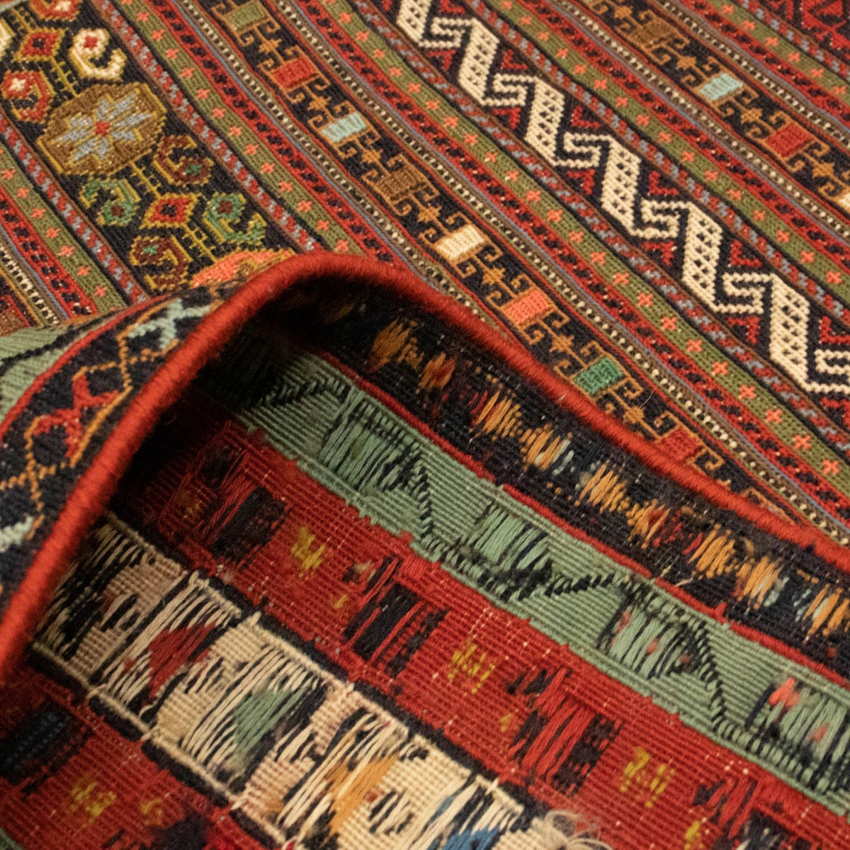 Afshar Sirjan Rug 195x283cm - Persian Rugs