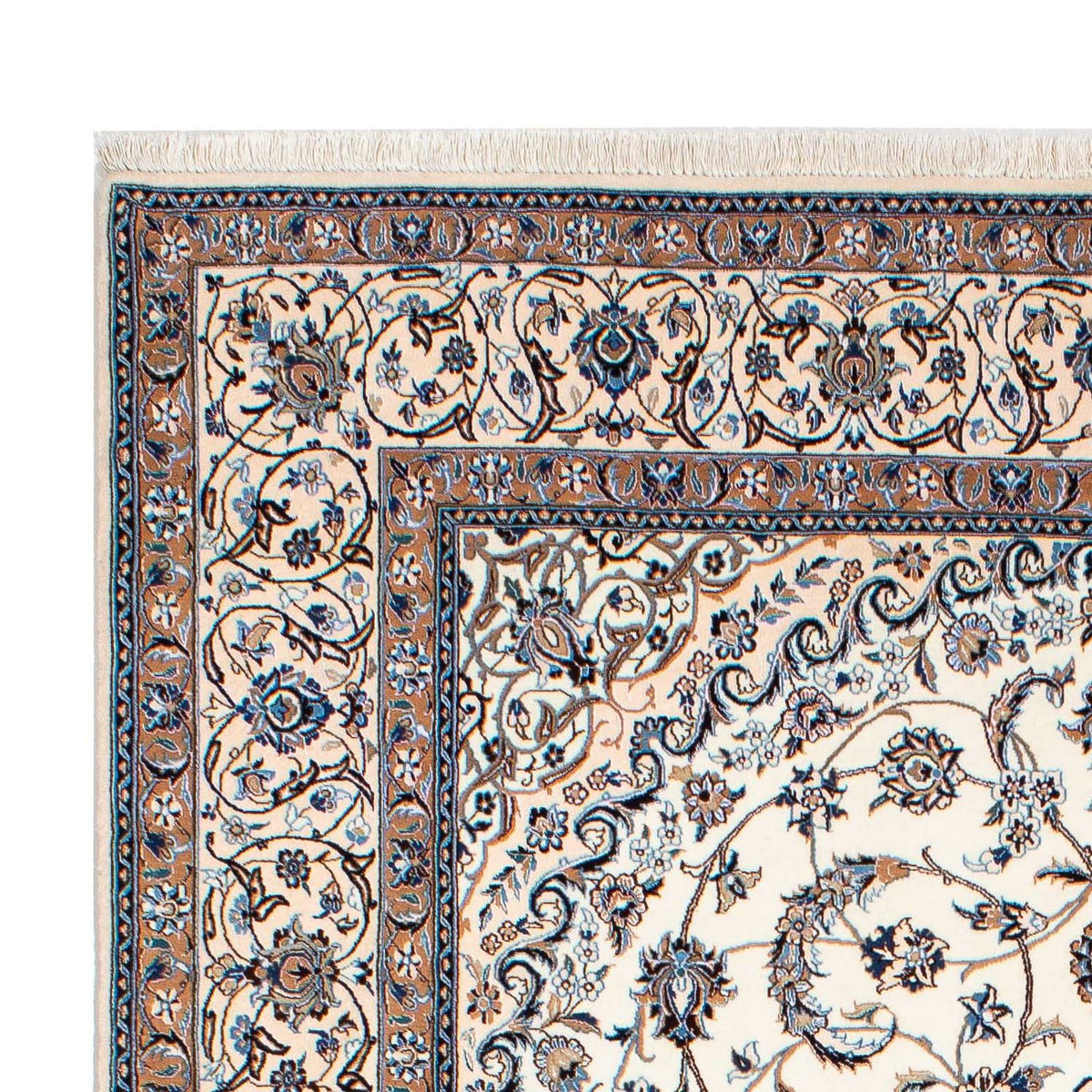 Perser Rug - Nain - Premium - 252 x 157 cm - beige