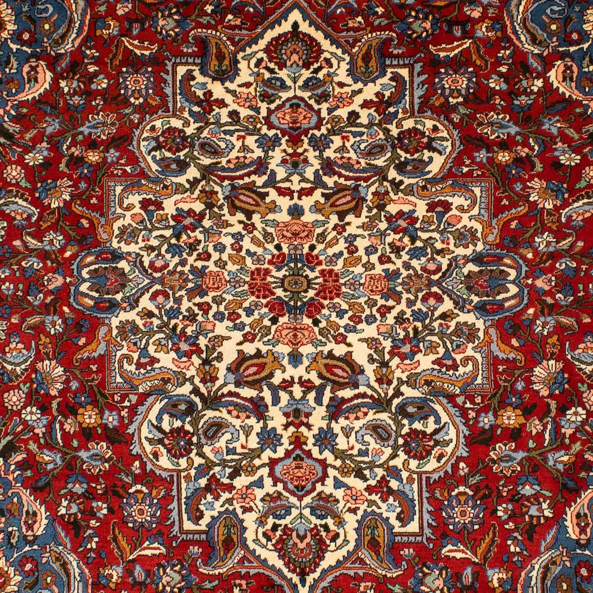 Perser Rug - Nomadic - 297 x 200 cm - dark red