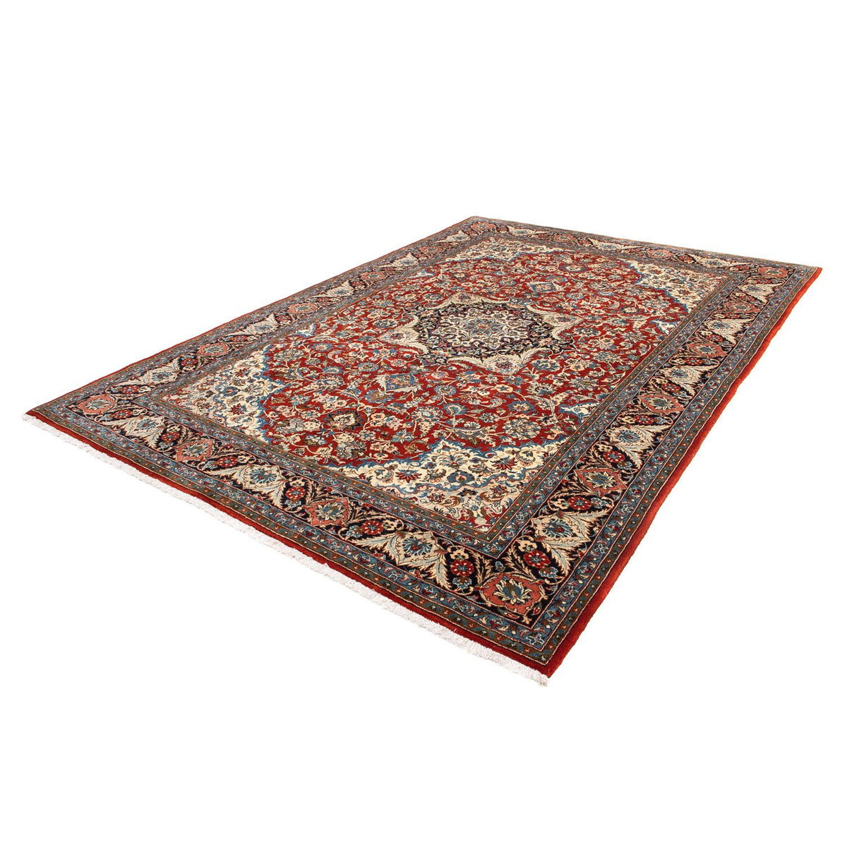 Perser Rug - Keshan - 300 x 205 cm - dark red