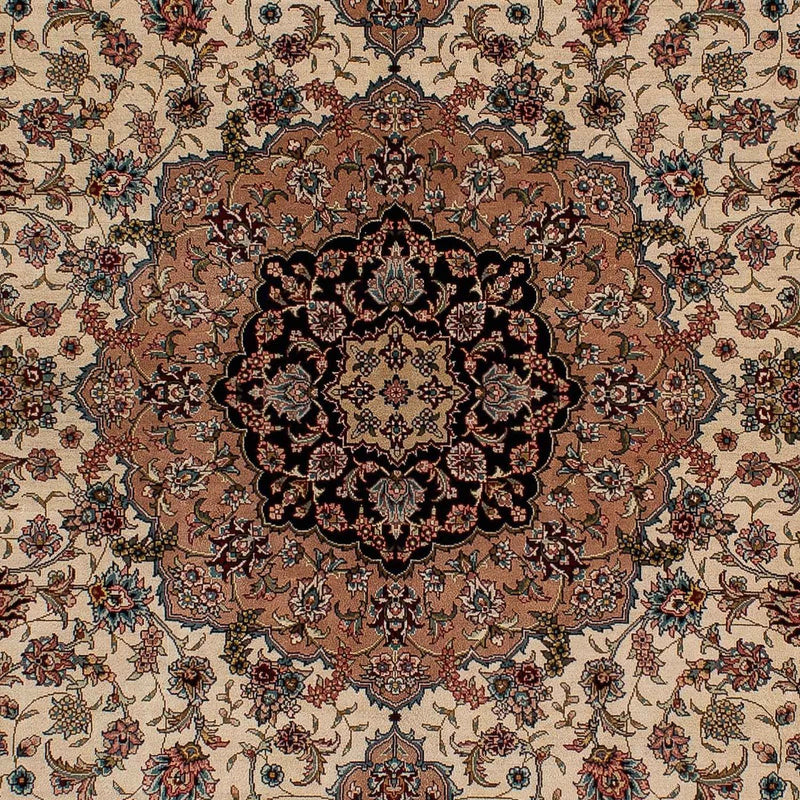 Silk Rug - Chinese Silk - 183 x 122 cm - dark red