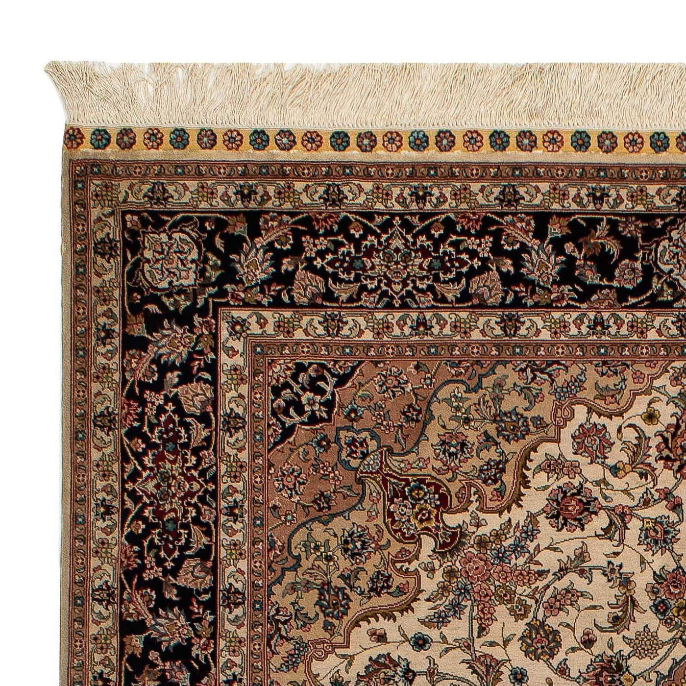 Chinese Silk Rug 183x122cm - Persian Rugs