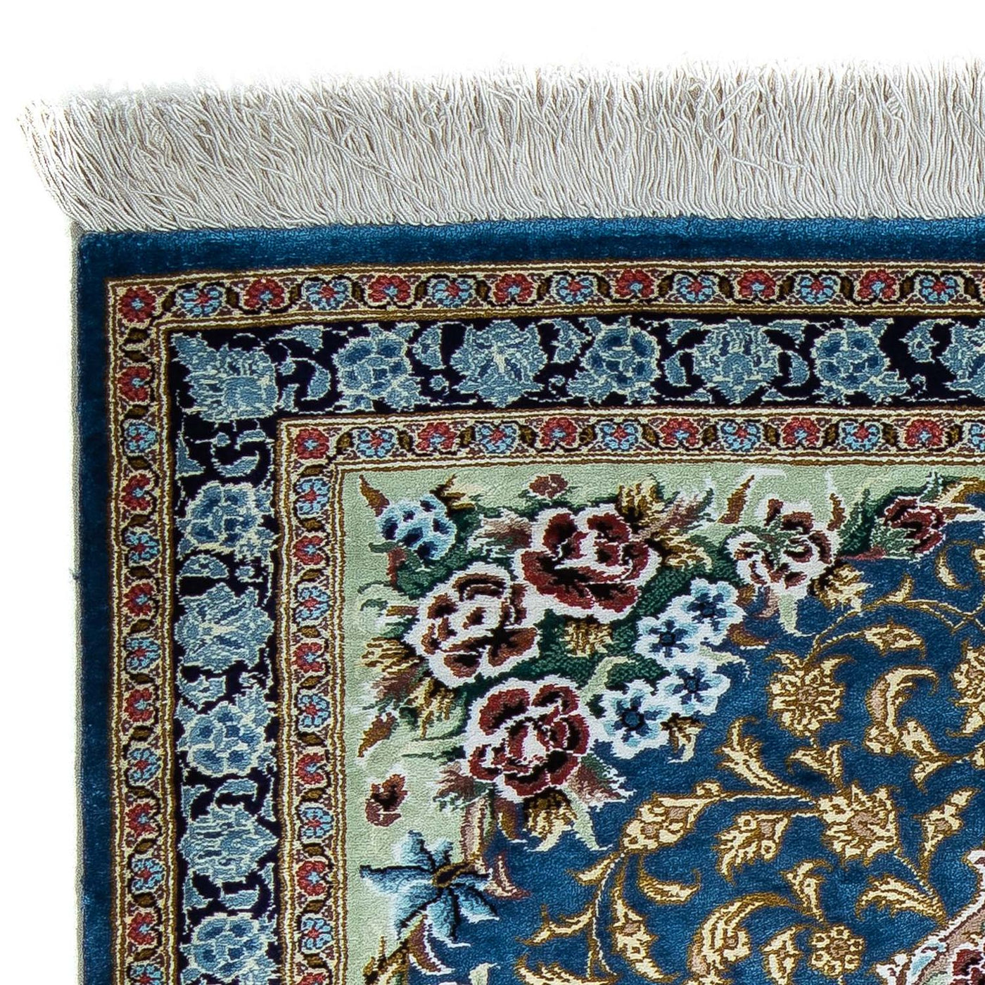 Qom Rug 85x59cm - Persian Rugs