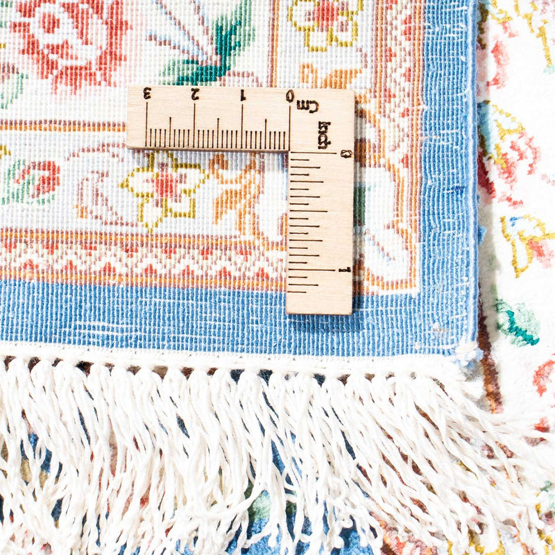 Perser Rug - Ghom - 118 x 75 cm - light blue