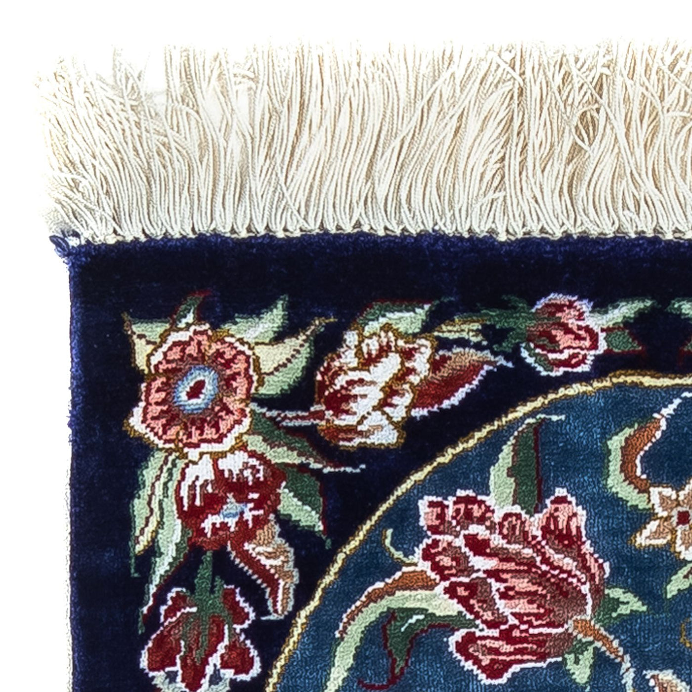 Qom Silk Rug 40x28cm - Persian Rugs