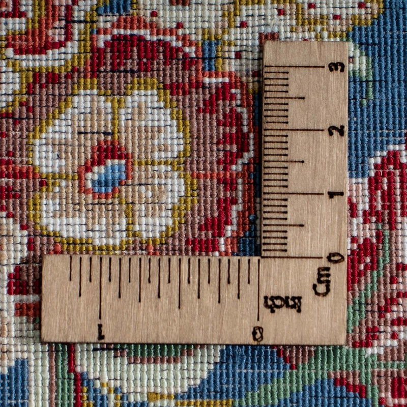 Silk Rug - Ghom Silk - Premium - 40 x 28 cm - dark blue