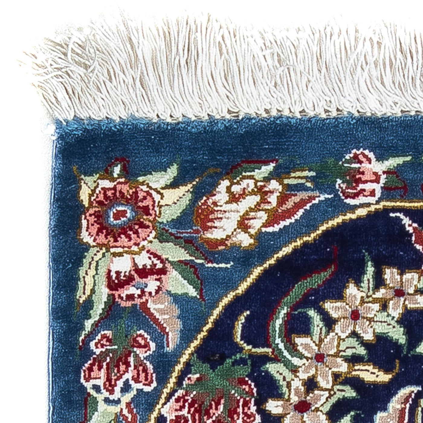 Qom Silk Rug 40x28cm - Persian Rugs