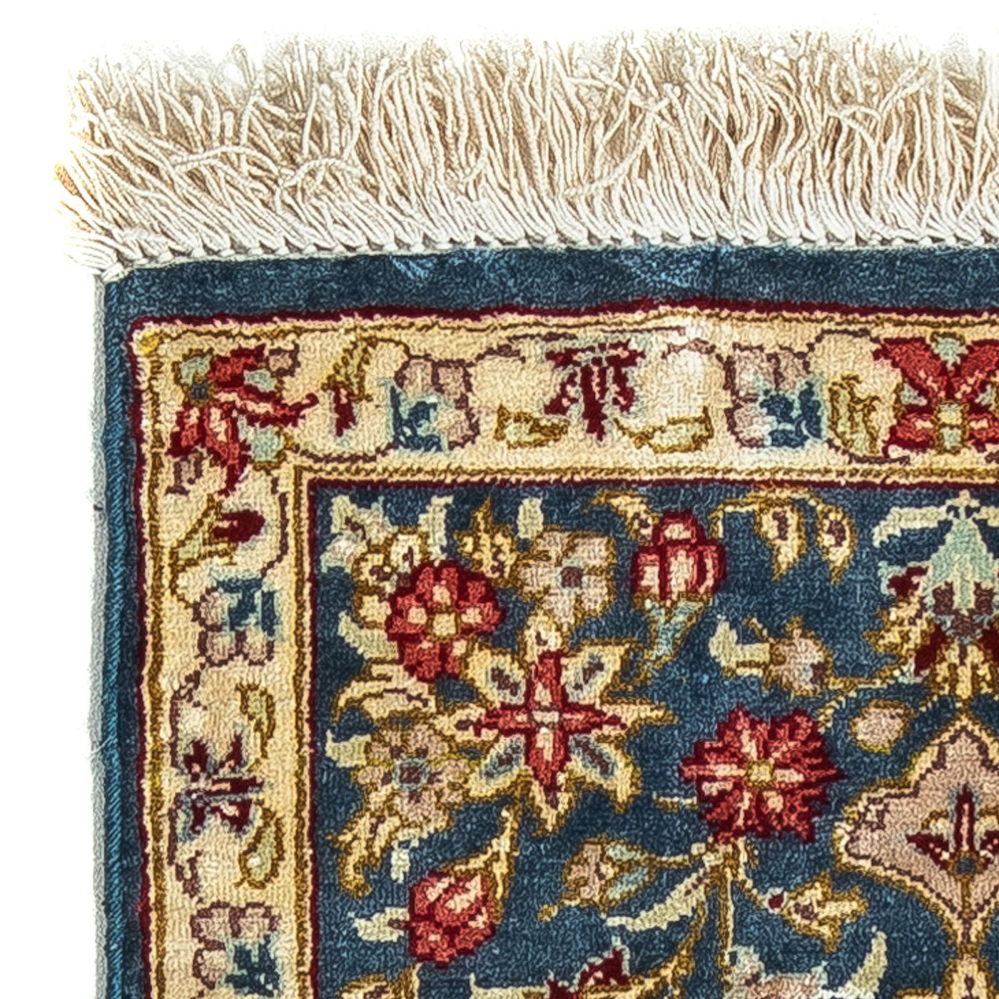 Qom Silk Rug 44x27cm - Persian Rugs