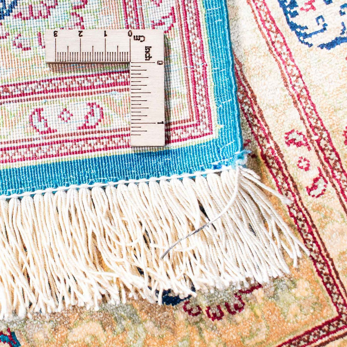 Perser Rug - Ghom - 119 x 78 cm - turquoise