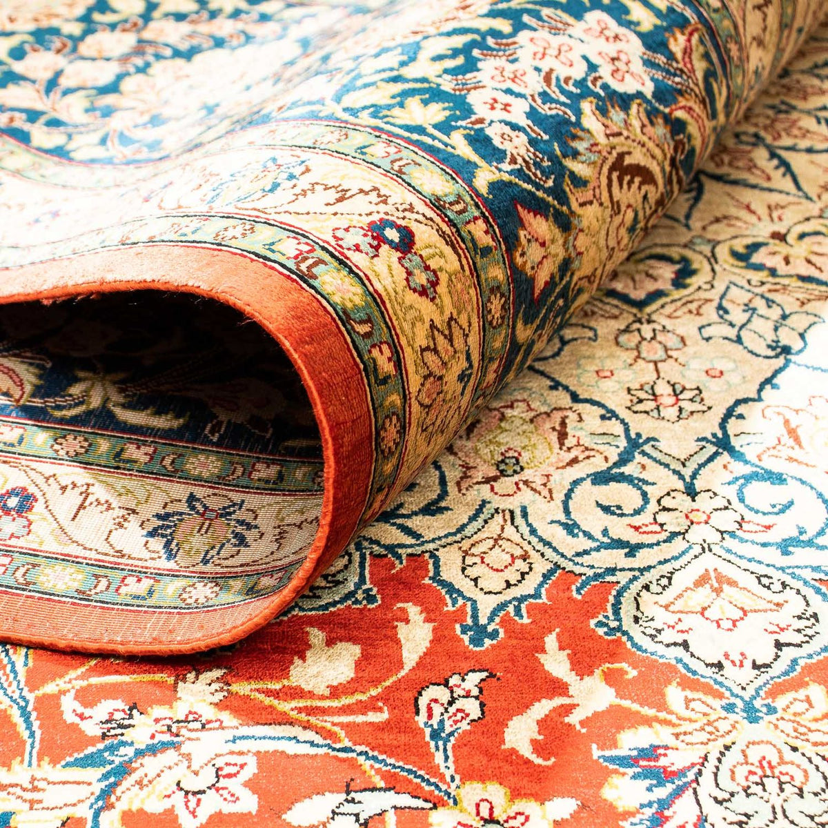 Perser Rug - Ghom - 296 x 196 cm - rust