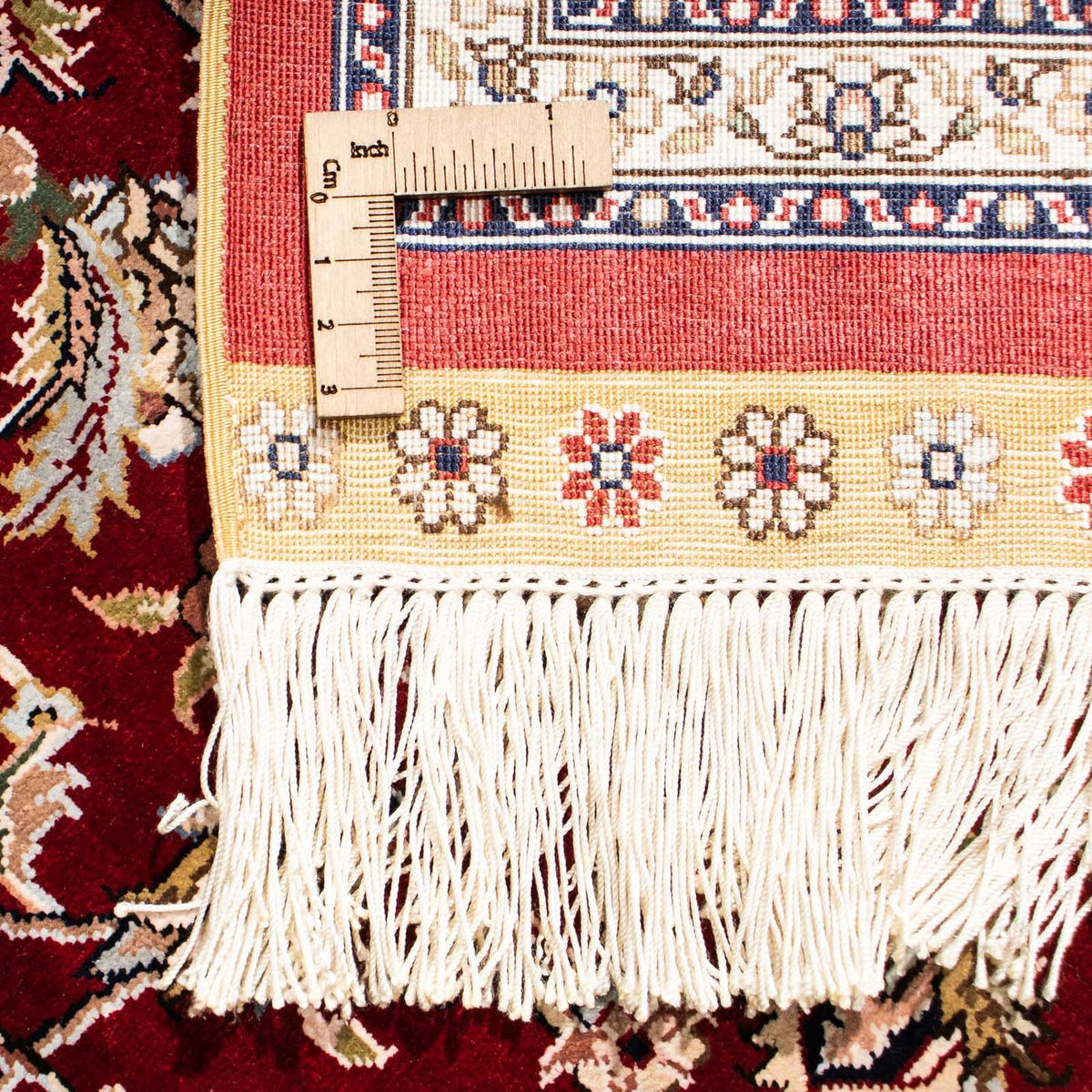 Oriental Rug - Hereke - 276 x 185 cm - dark red