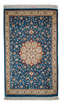 Perser Rug - Ghom - 92 x 57 cm - dark blue